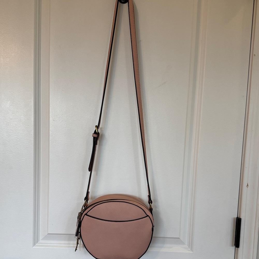 Elegant Pink Crossbody Bag